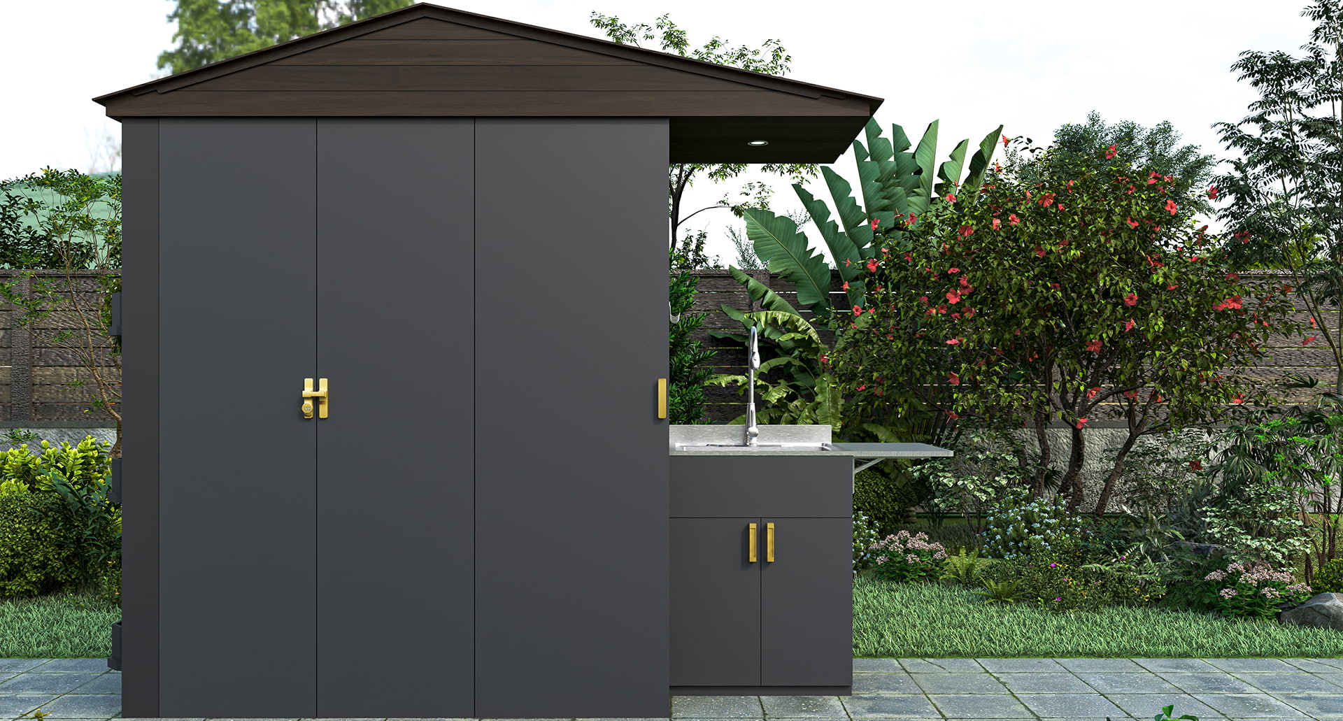 کابینت ابزار چند منظوره سه درب بزرگ G-TC3